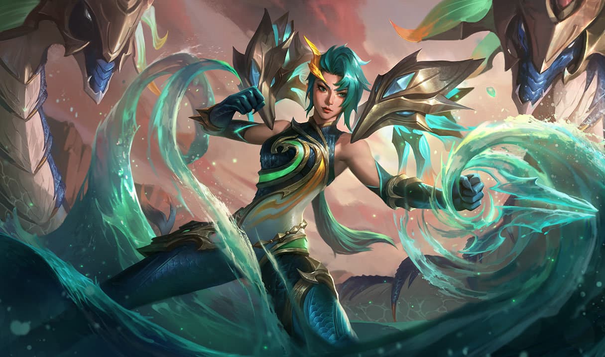 Kai'Sa — Lagoon Dragon Kai'Sa
