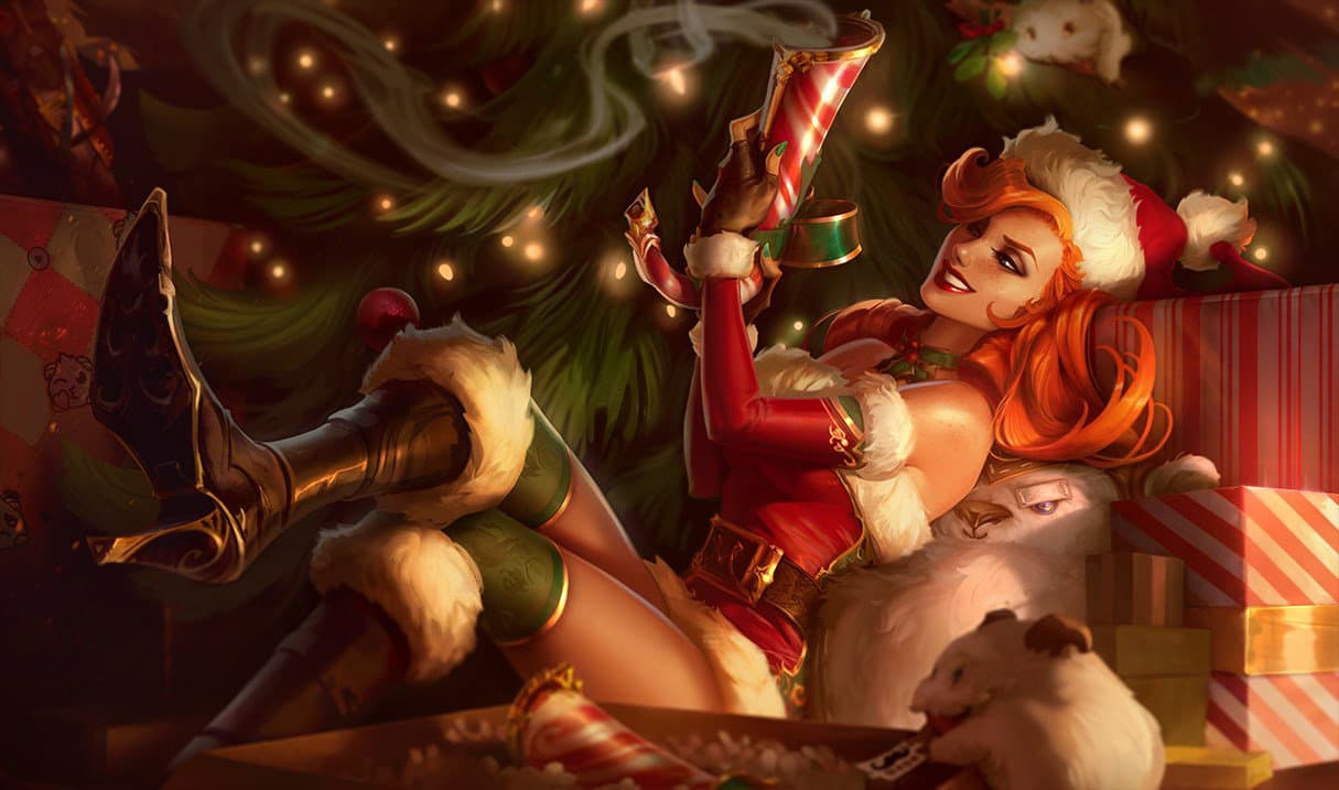 Miss Fortune — Candy Cane Miss Fortune