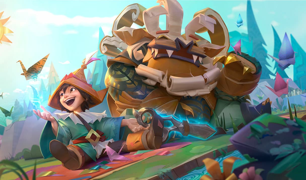 Nunu & Willump — Papercraft Nunu & Willump